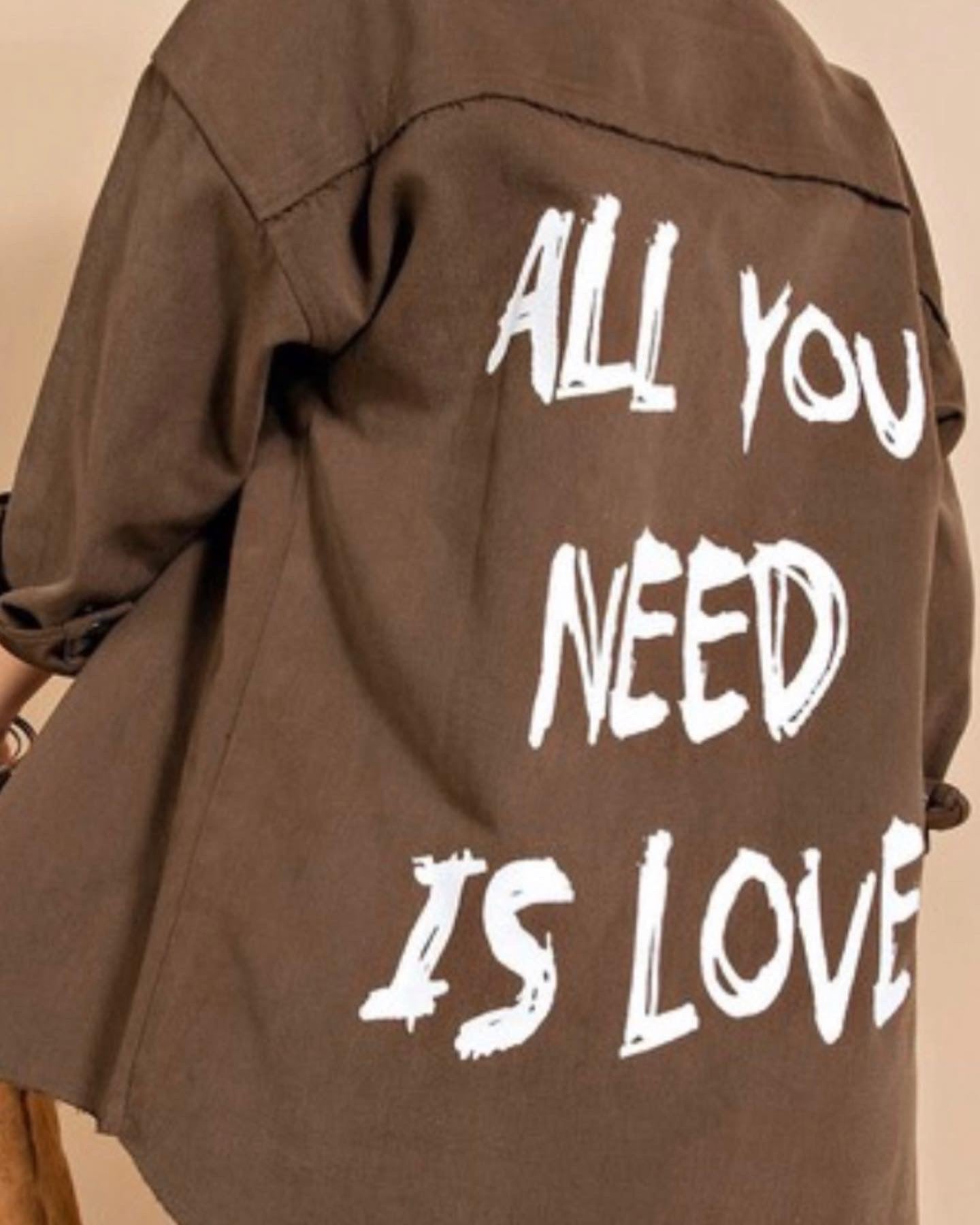 All you need is love shacket