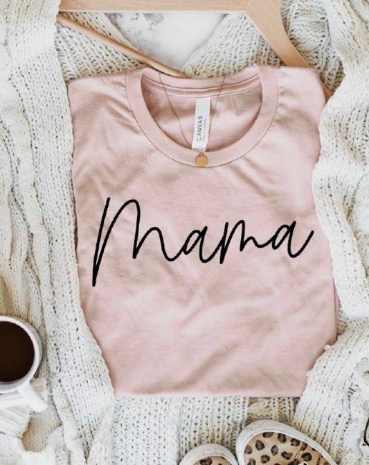 MAMA In Pink Tee
